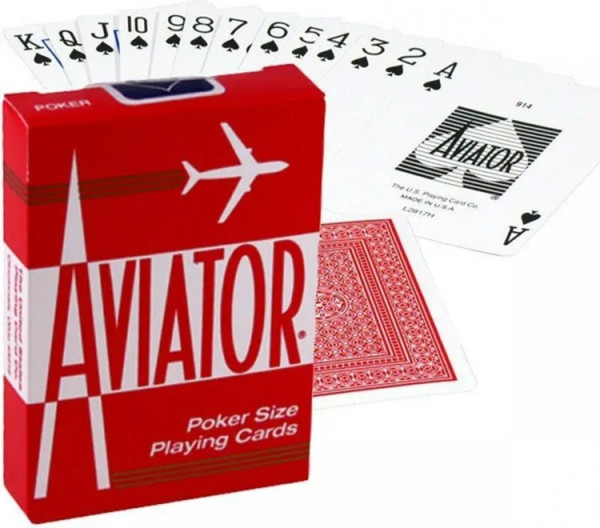 Изображение товара Игральные карты U.S. Games Systems Aviator Standard Index / 1000906