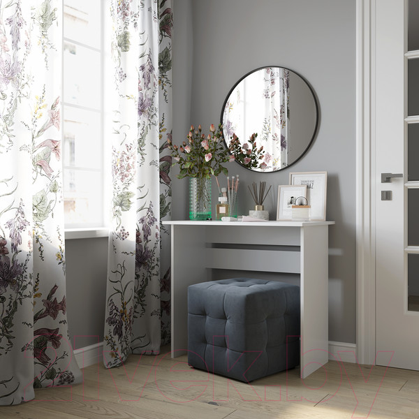 Изображение товара Письменный стол Горизонт Мебель Asti 1 (белый)