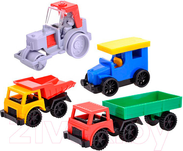 Изображение товара Набор игрушечной техники Форма С-88-Ф