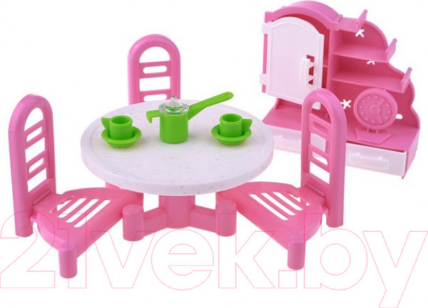 Изображение товара Комплект аксессуаров для кукольного домика Форма Гостиная-2 Кристина / С-79-Ф