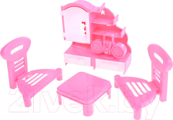 Изображение товара Комплект аксессуаров для кукольного домика Форма Гостиная Кристина / С-49-Ф