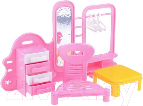 Изображение товара Комплект аксессуаров для кукольного домика Форма Прихожая Кристина / С-52-Ф