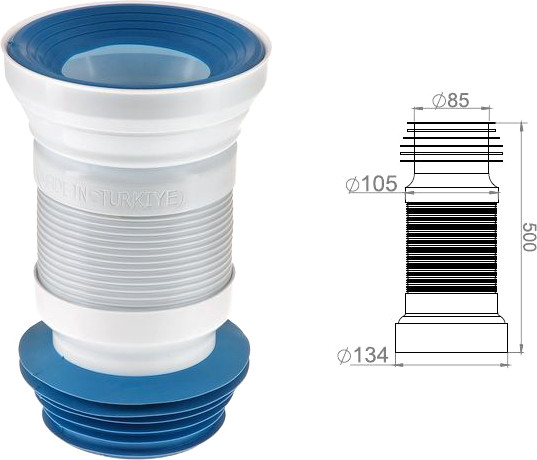Изображение товара Слив (гофра) AV Engineering AVE129500