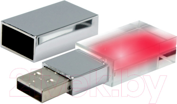 Изображение товара USB flash накопитель No Brand Moon 16Gb / 3009.05 (красный)