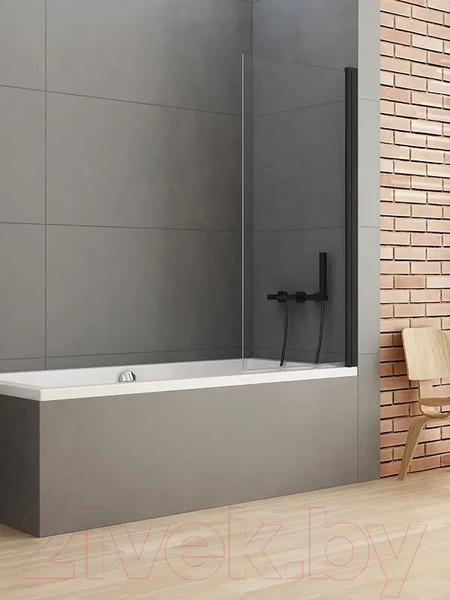 Изображение товара Стеклянная шторка для ванны New Trendy P-0040