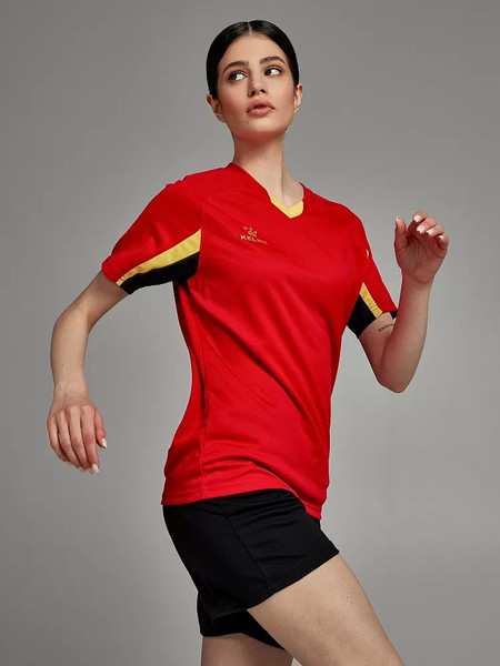 Изображение товара Футбольная форма Kelme Short-Sleeved Football Suit / 8251ZB1002-600 (XL, красный)
