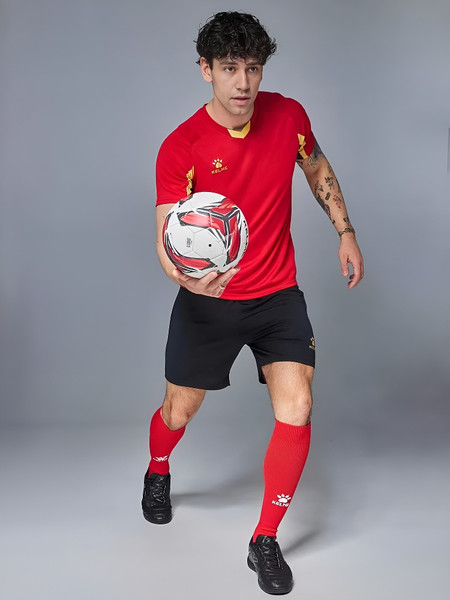 Изображение товара Футбольная форма Kelme Short-Sleeved Football Suit / 8251ZB1002-600 (XL, красный)