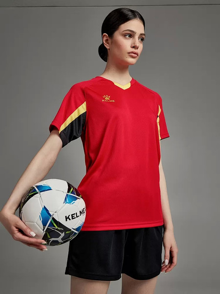 Изображение товара Футбольная форма Kelme Short-Sleeved Football Suit / 8251ZB1002-600 (XL, красный)