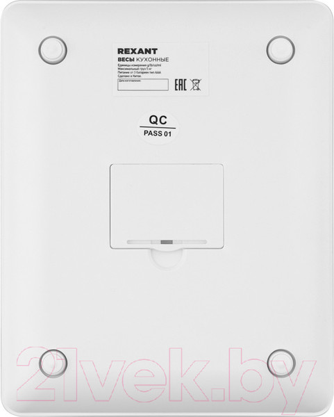 Изображение товара Кухонные весы Rexant 72-1008