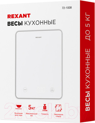 Изображение товара Кухонные весы Rexant 72-1008