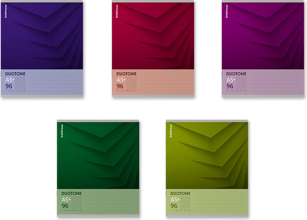 Изображение товара Тетрадь Erich Krause Duotone Next / 56600 (96л, клетка)