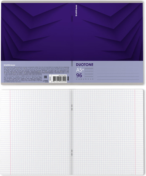 Изображение товара Тетрадь Erich Krause Duotone Next / 56600 (96л, клетка)