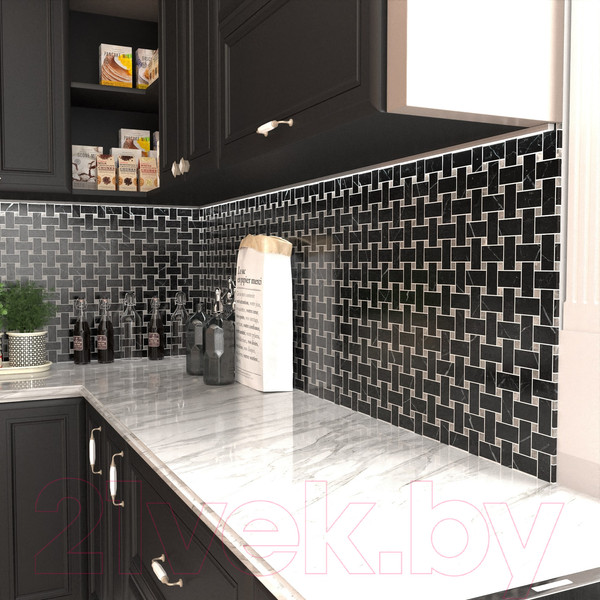 Изображение товара Профиль для светодиодной ленты Apeyron Electrics Прямой глубокий 08-10 (2м, черный)