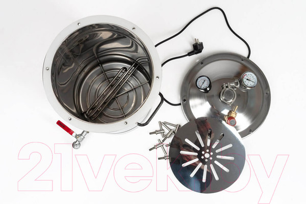 Изображение товара Автоклав-дистиллятор Helicon Булат (32л, +тэн)