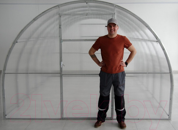 Изображение товара Теплица КомфортПром 3x10м(1) / 10014072 (с поликарбонатом)