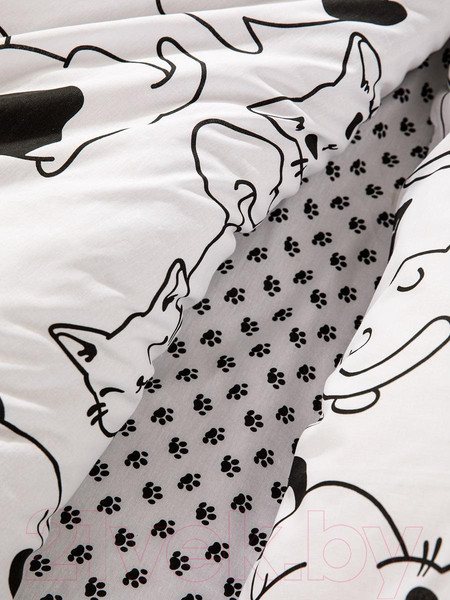 Изображение товара Комплект постельного белья Ночь нежна Саймон Стандарт Евро 70x70 / 70543-1+70544-1