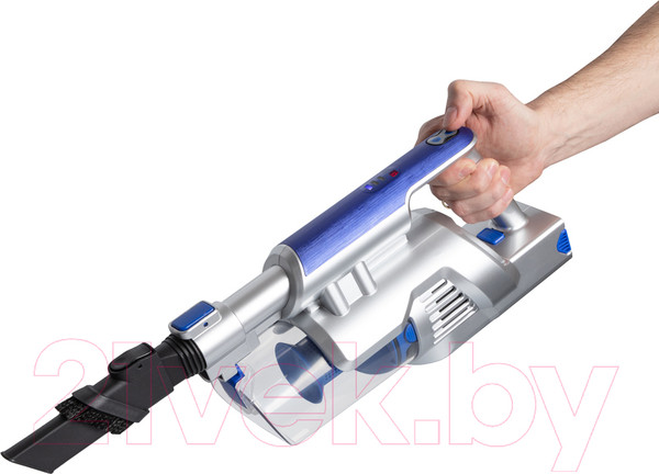 Изображение товара Вертикальный пылесос Endever SkyClean VC-302 (синий/серебристый)