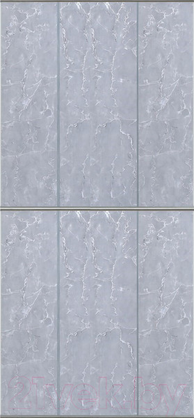 Изображение товара Экран-дверка Comfort Alumin Group Кварцевый Мрамор 83x200