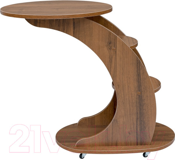 Изображение товара Журнальный столик Мебелик Стелс (орех)