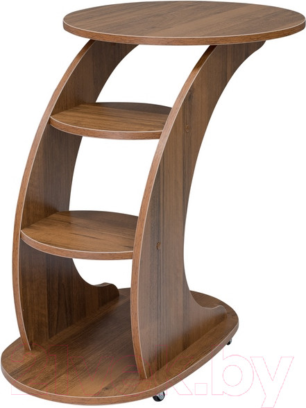 Изображение товара Журнальный столик Мебелик Стелс (орех)