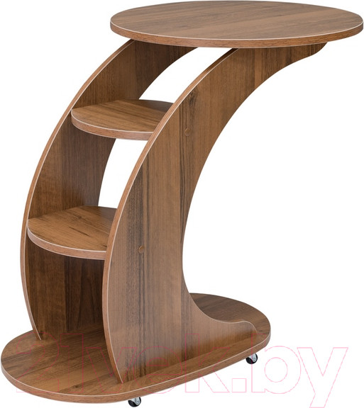 Изображение товара Журнальный столик Мебелик Стелс (орех)