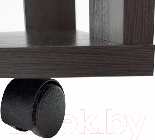 Изображение товара Журнальный столик Мебелик BeautyStyle 5 (венге/стекло белое)