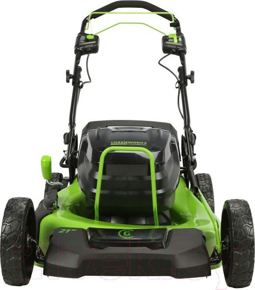 Изображение товара Газонокосилка аккумуляторная Greenworks GC82LM51SP2 самоходная, бесщеточная 82V 51см / 2515907UB (c АКБ 5Ач и ЗУ)