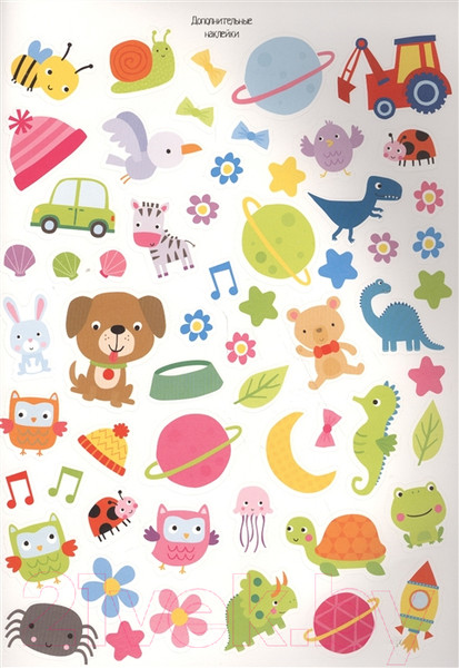 Изображение товара Развивающая книга АСТ Вклей-ка наклейку