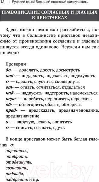 Изображение товара Учебное пособие АСТ Русский язык! Большой понятный самоучитель