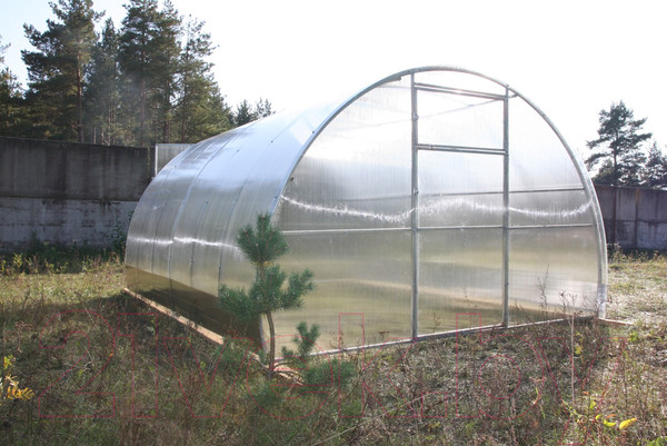 Изображение товара Теплица КомфортПром 3.3x10м(1) / 10014084 (с поликарбонатом)