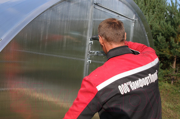 Изображение товара Теплица КомфортПром 3.3x10м(1) / 10014084 (с поликарбонатом)