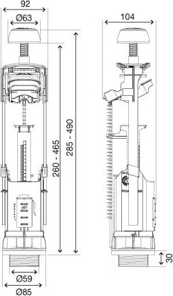 Изображение товара Спускной клапан Oli 011967
