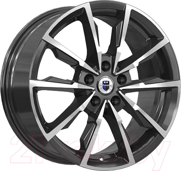 Изображение товара Литой диск K&K Меренге 17x7.5" 5x114.3мм DIA 67.1мм ET 45мм Алмаз черный