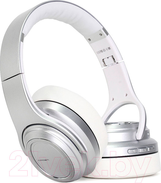 Изображение товара Беспроводные наушники Crown CMBH-5050 (серебристый)