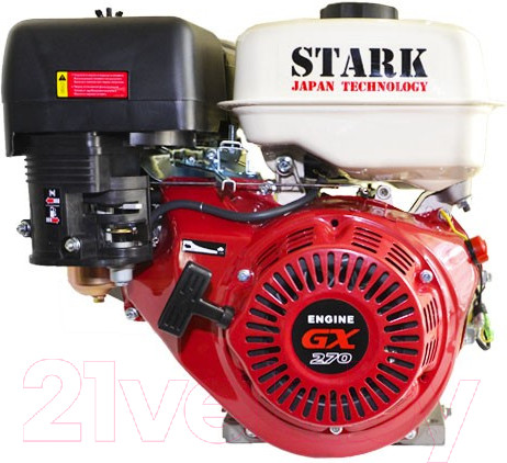 Изображение товара Двигатель бензиновый StaRK GX270 SN 9лс (шлицы 25мм, 80x80мм)