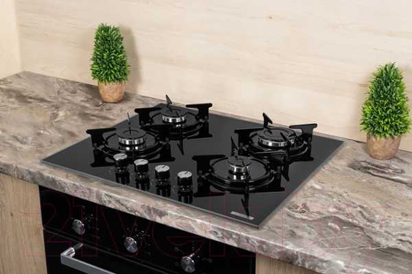 Изображение товара Газовая варочная панель Grand & Germes HFG-60BK-CA