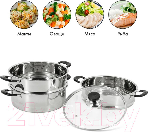 Изображение товара Мантоварка Pomi d'Oro Vapore / P630100