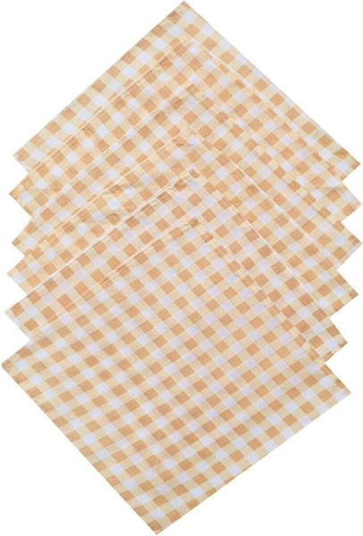 Изображение товара Комплект столового белья Мари Санна Мозаика и клетка + 6 салфеток / 7895-2+9567-1 (150x180)