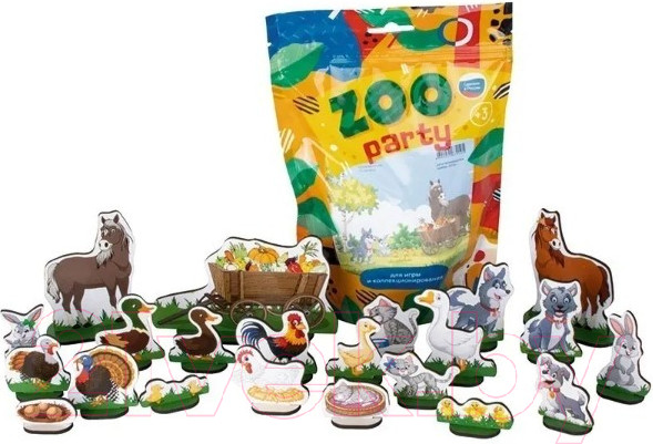 Изображение товара Набор фигурок игровых Leader Toys Домашние животные Zoo Party / МТ60119