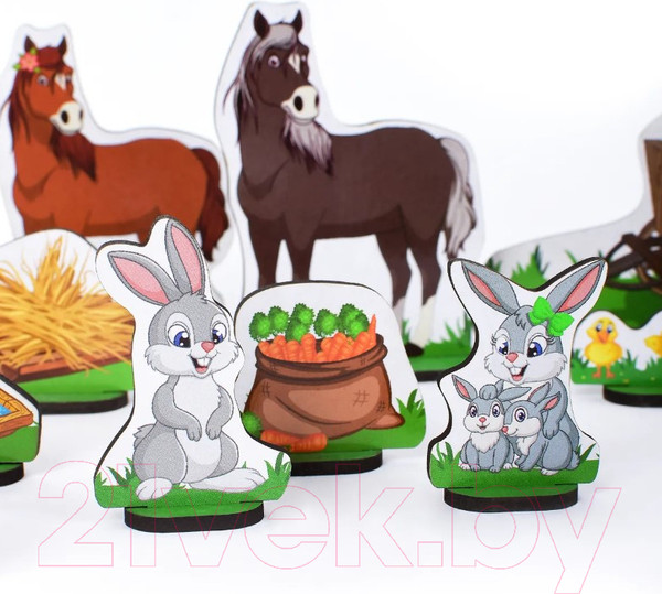 Изображение товара Набор фигурок игровых Leader Toys Домашние животные Zoo Party / МТ60119
