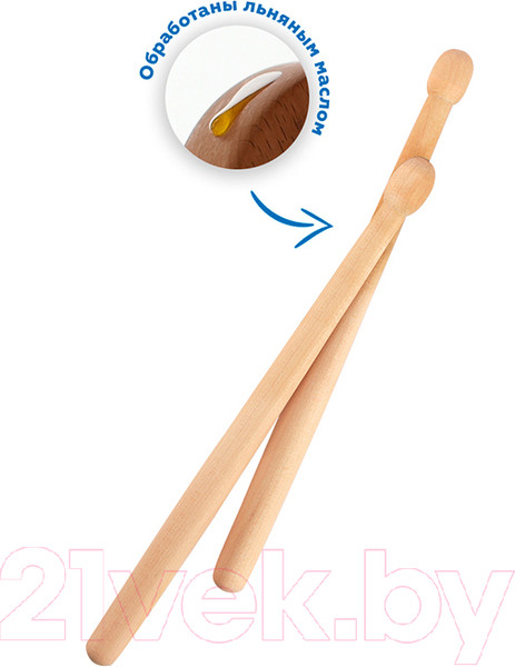 Изображение товара Музыкальная игрушка Leader Toys Барабан Панда / 11233