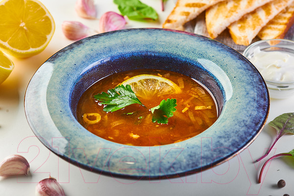 Изображение товара Тарелка столовая глубокая Corone Celeste HL900640 / фк0803