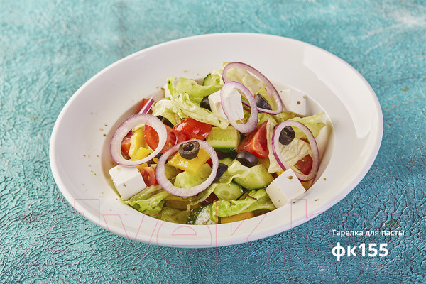 Изображение товара Тарелка столовая глубокая Corone Simplice LQ-QK15082A / фк155