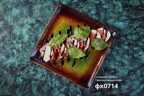 Изображение товара Тарелка столовая обеденная Corone Verde HL497030 / фк0714