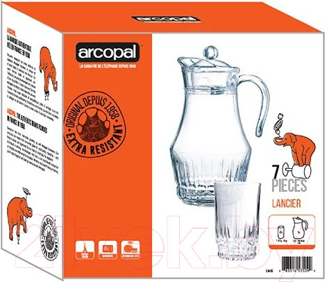 Изображение товара Набор для напитков Arcopal Lancier L4985