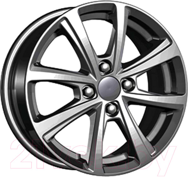 Изображение товара Литой диск Carwel Акуш 15x6" 4x100мм DIA 60.1мм ET 37мм GR