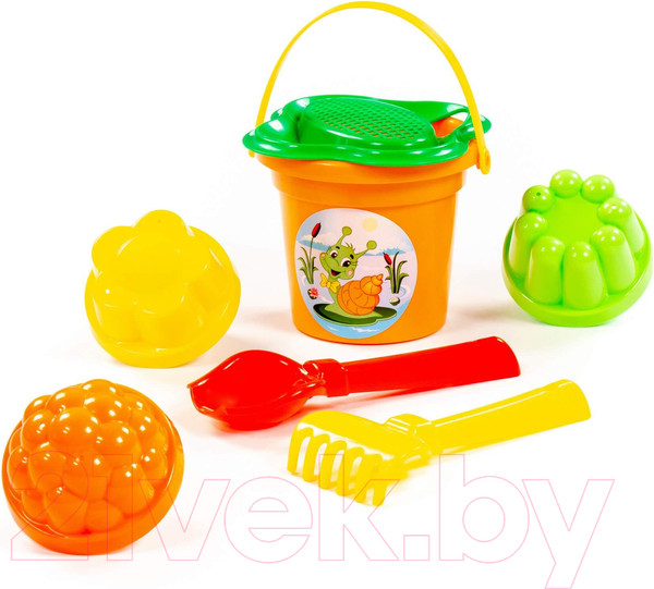 Изображение товара Набор игрушек для песочницы Полесье №26 / 2181