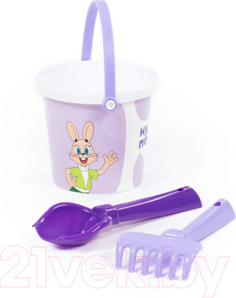 Изображение товара Набор игрушек для песочницы Полесье Ну, погоди! / 83210