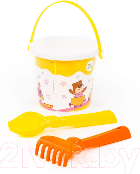 Изображение товара Набор игрушек для песочницы Полесье Оранжевая корова / 83159