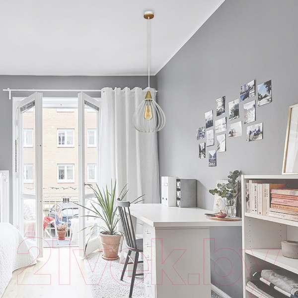 Изображение товара Потолочный светильник Элетех Лукас 211 НСБ 01-60-148 / 1005404558 (белый муар)